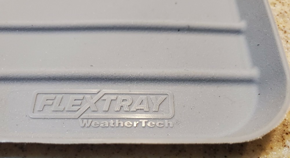 WeatherTech FlexTray Grey 8"x13" New