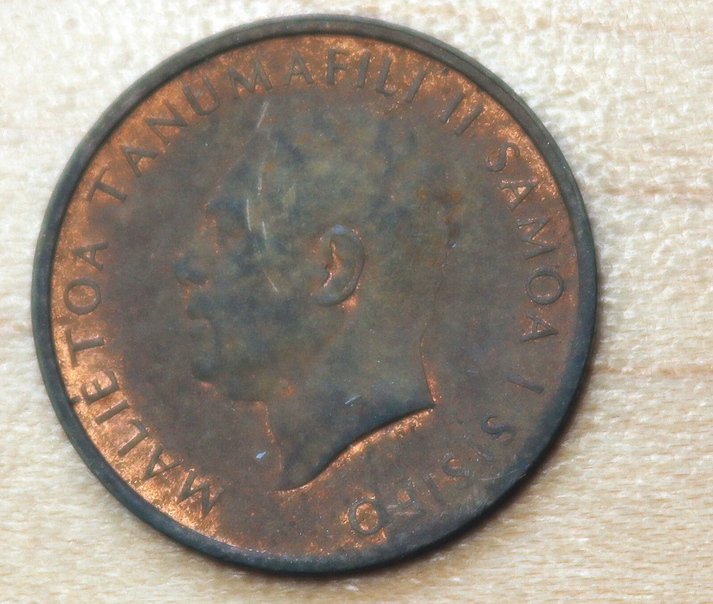 1967 Samoa 1 Sene