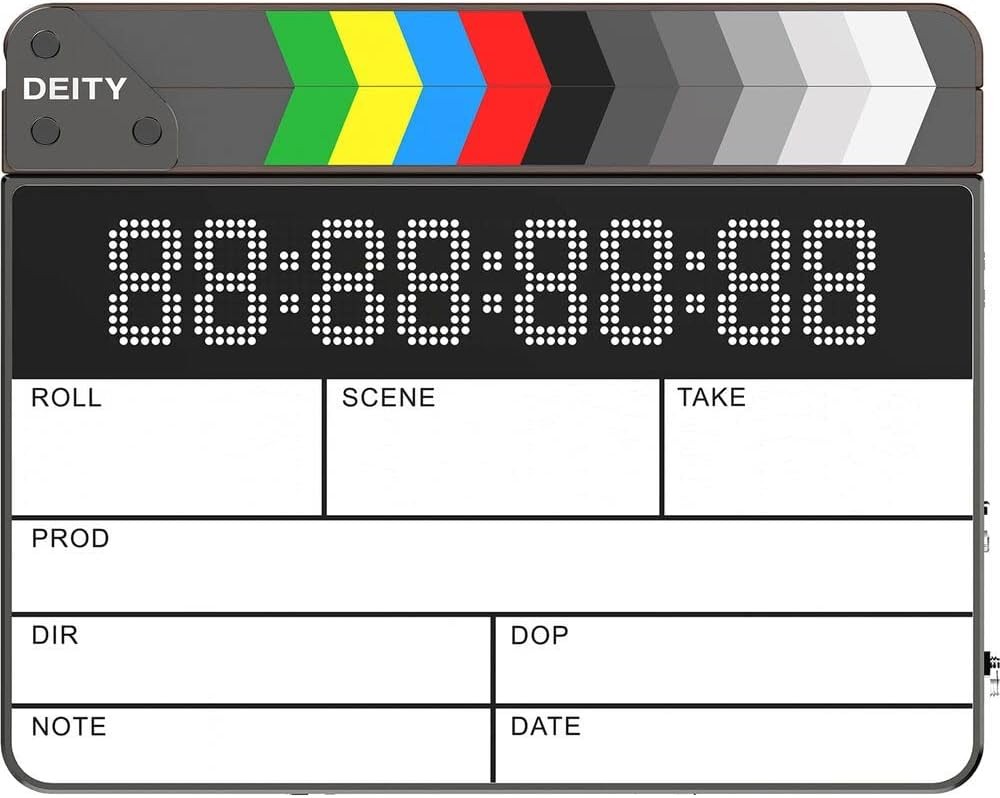 Deity TC-SL1 Timecode Slate Wireless Bluetooth Smart Slate Director ClapperBoard