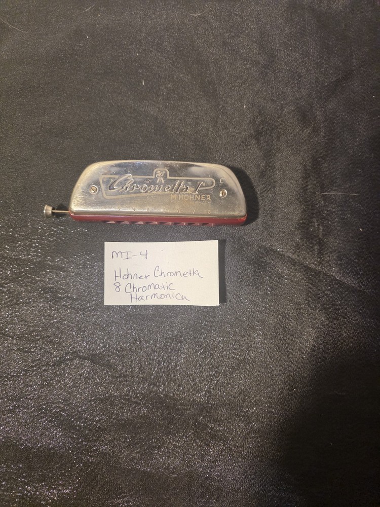 Hohner Chrometta 8 Chromatic Harmonica with Case - Vintage