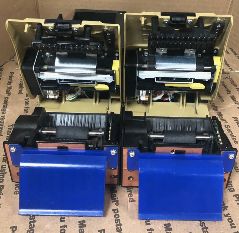 PARTS! (LOT OF 2) FutureLogic GEN3 Evolution Ticket Printer (UNTESTED)