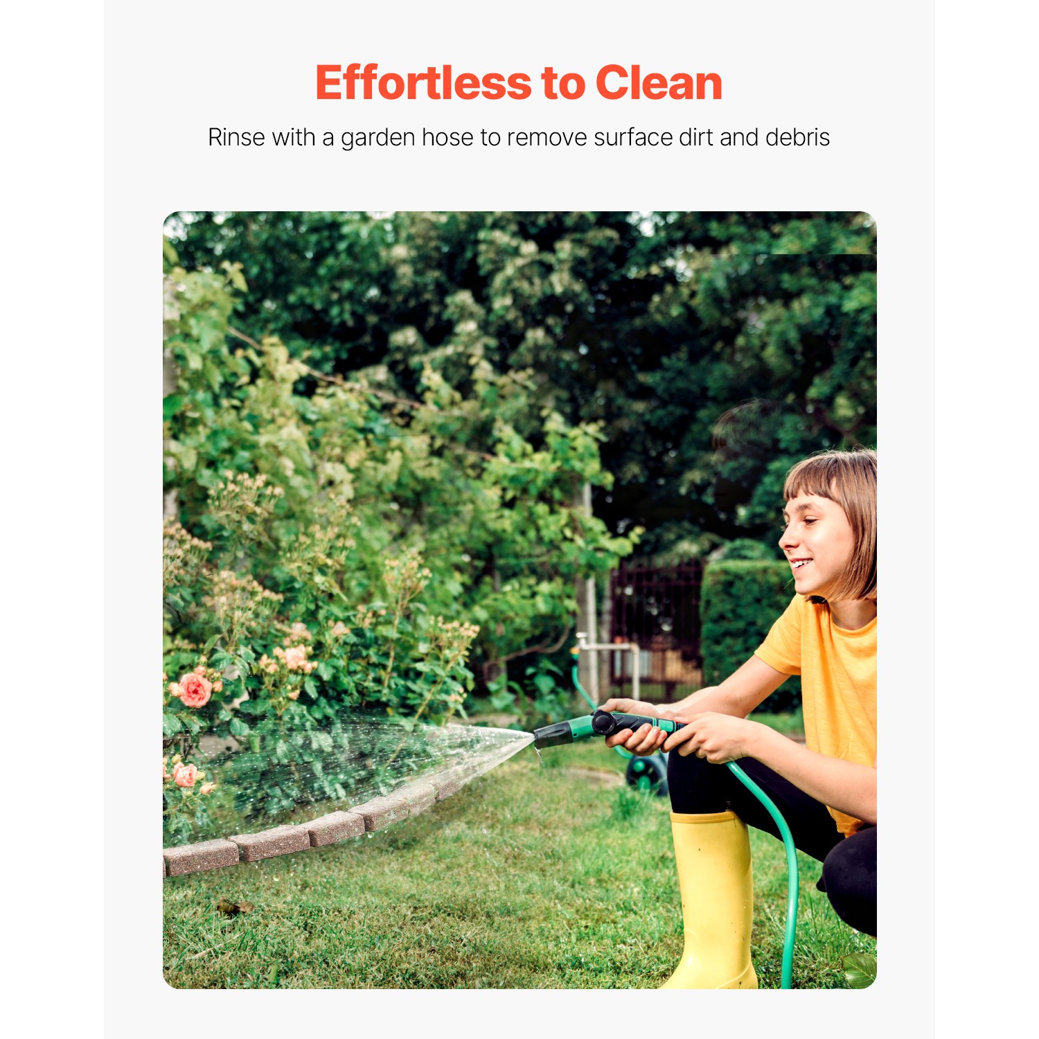 Faux Stone Landscape Edging 46.2 x 2.2 in Garden Lawn Edging Border