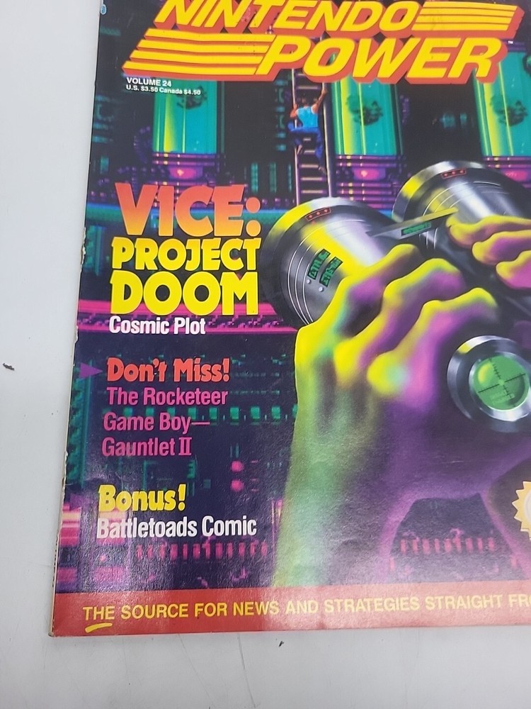 Nintendo Power (Volume 24) Vice: Project Doom No Poster