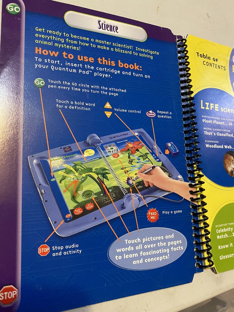 Quantum Pad Learning System - 4th Grade SCIENCE Book ONLY