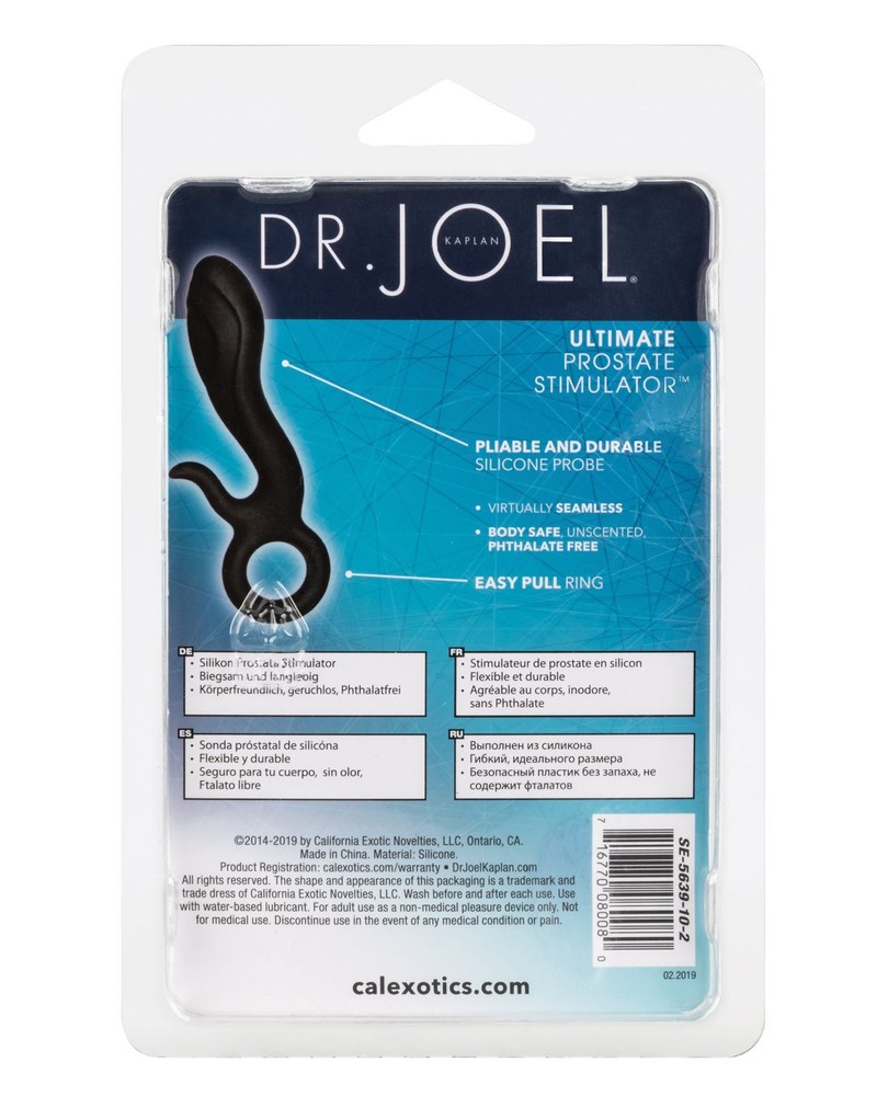 Dr. Joel Ultimate Prostate Stimulator Black