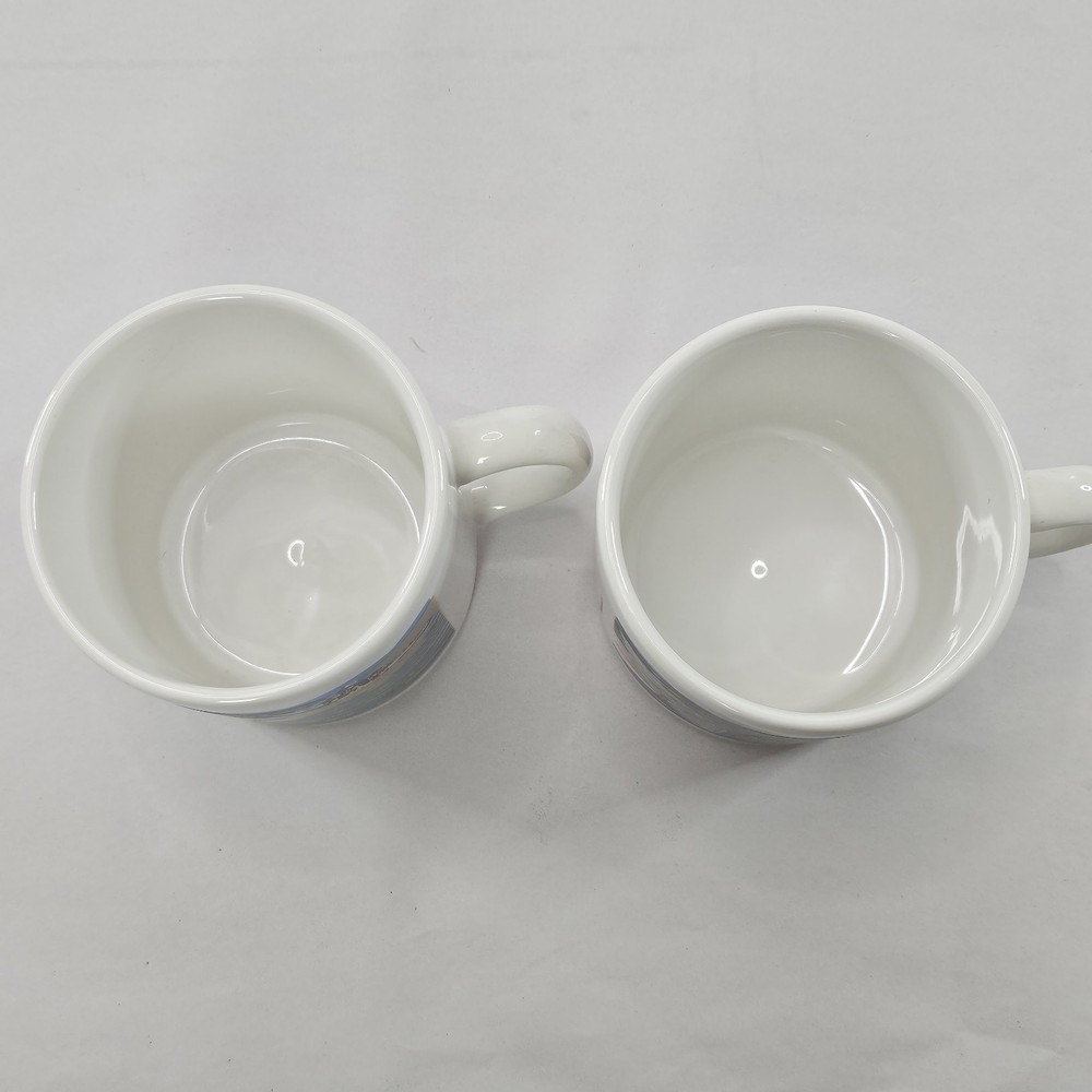 2 Vtg 1988 Boeing Lockheed Mugs General Dynamics Advanced Tactical Fighter READ⬇