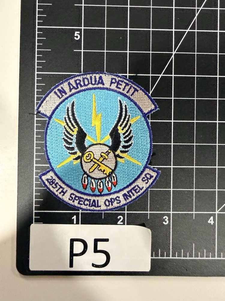 USAF US Air Force 285th Special Operations Intelligence Squadron (SOIS) Patch