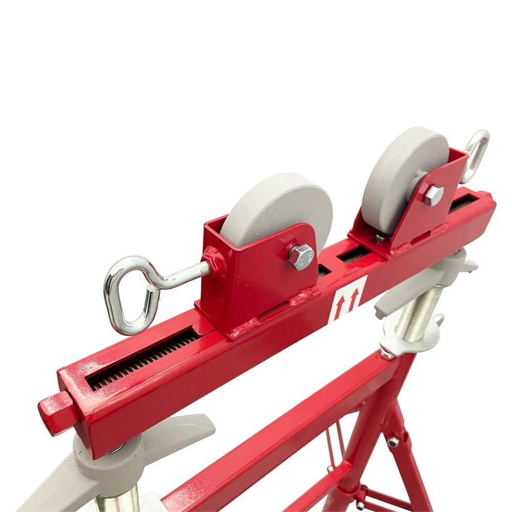 Tube Pipe Roller Support Pipe Support Clamp Welding Positioner Adjustable Height