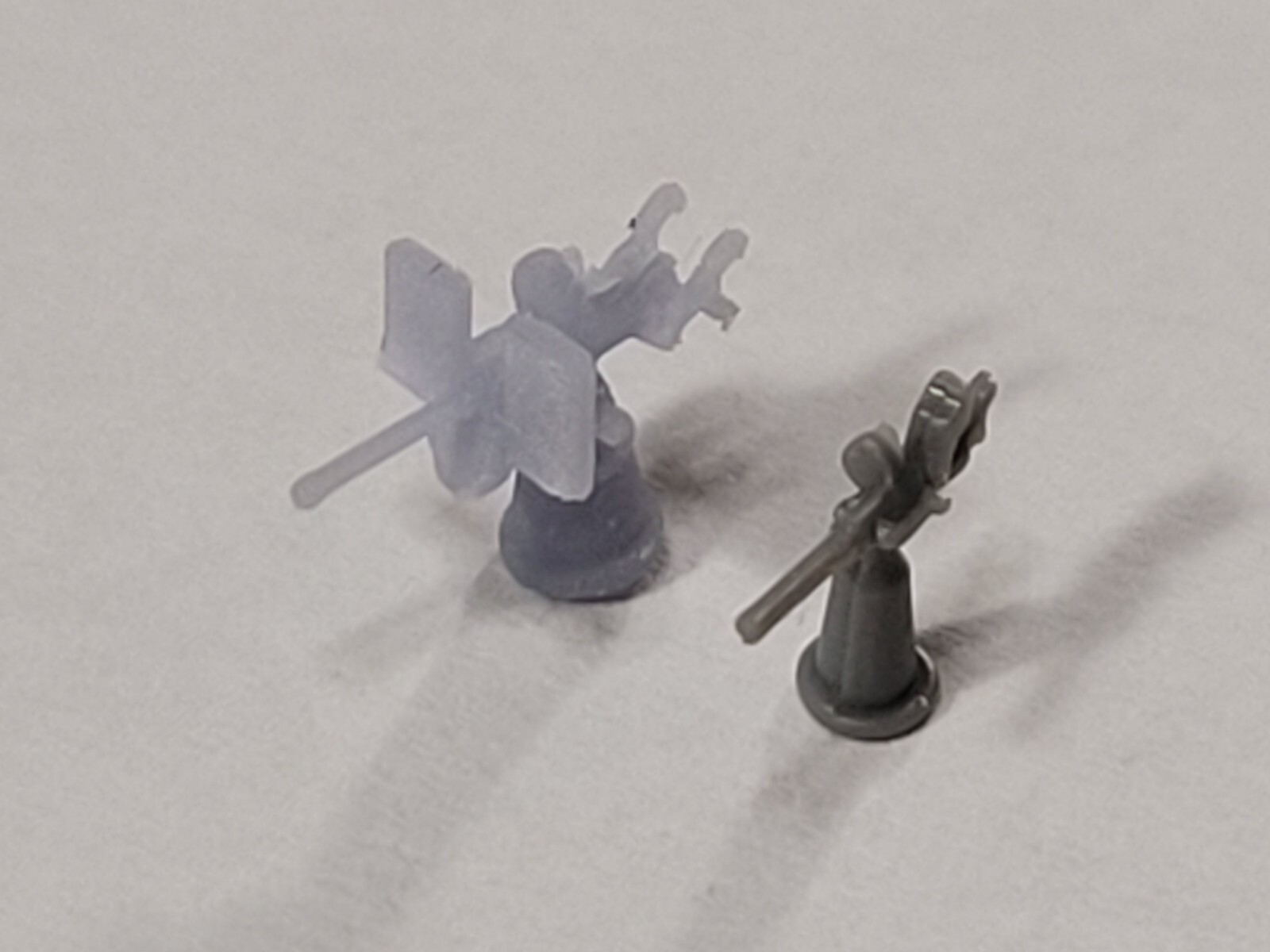 1/350 3D Printed 20mm Oerlikon AA Guns (Early) X 12 For WW2 Model Warships