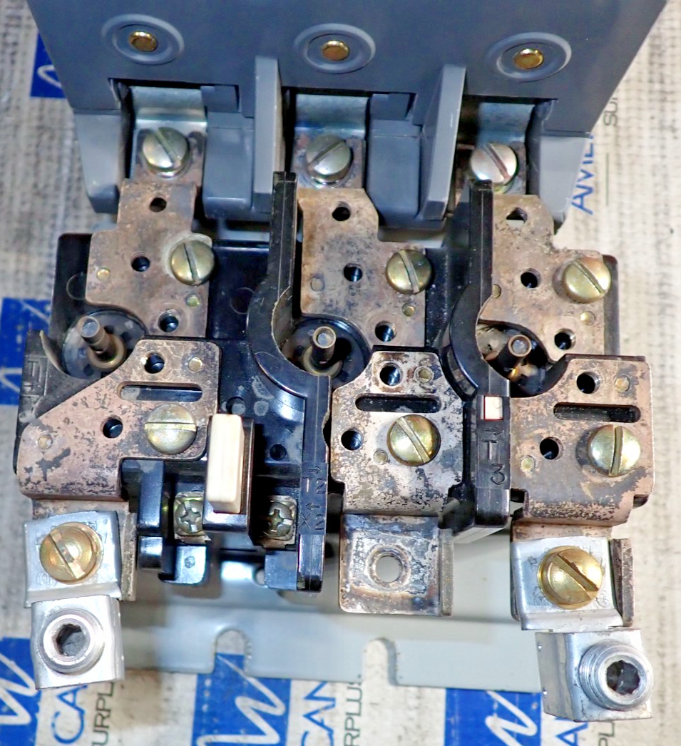 Furnas 14HP32AA Size 3 Starter 90 Amp 600VAC w/ 75D73251A Coil 120/240v S936