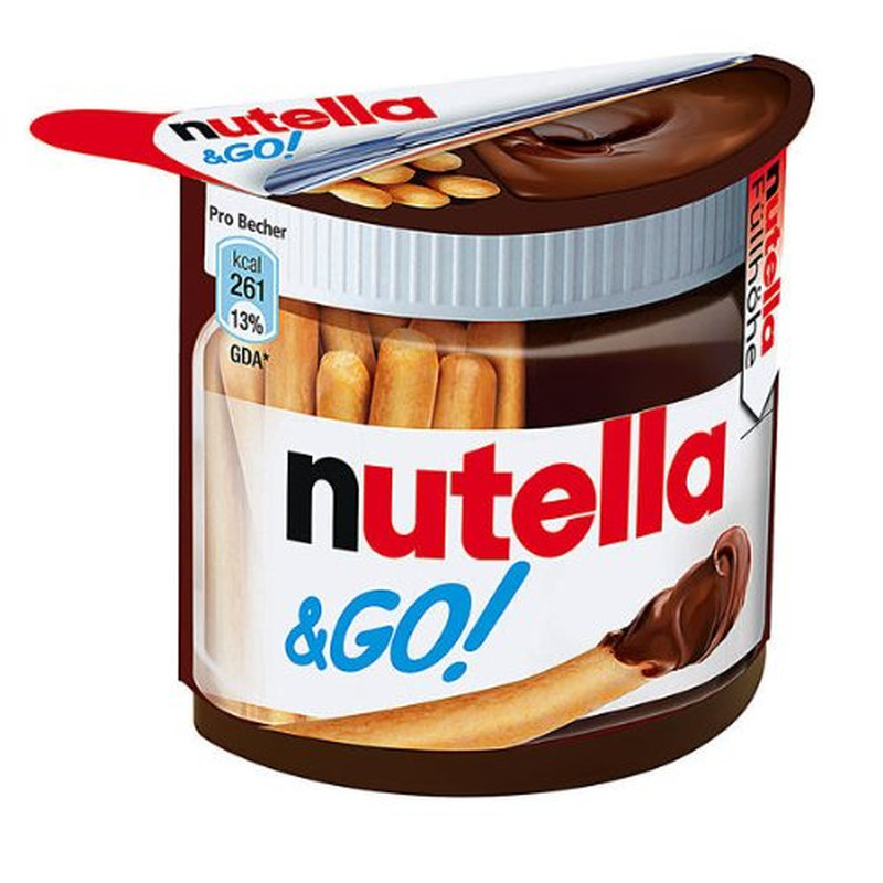 & GO! Bulk 12 Pack, Hazelnut and Cocoa Spread with Breadsticks, Stocking Stuffer