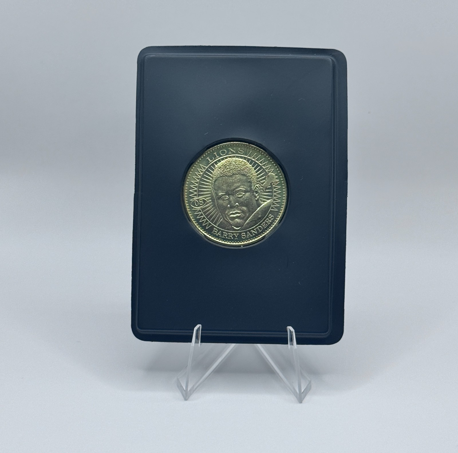 Pinnacle Mint NFL Coin Lot (25) - 1990s Barry Sanders, Marino, Emmitt Smith