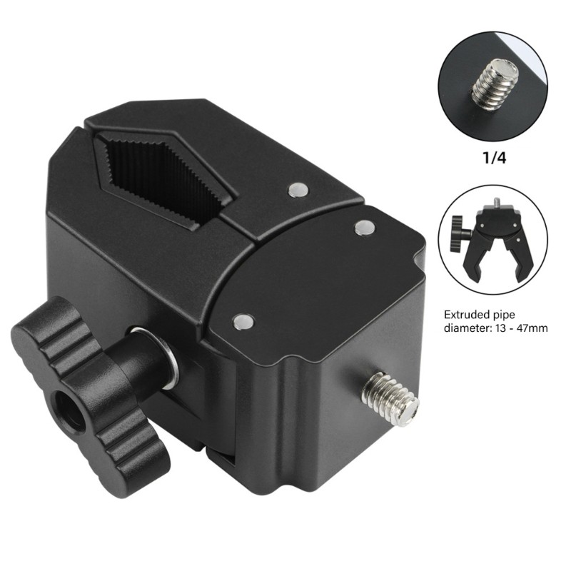 Camera Accessory Clamp With External Thread Live Streaming