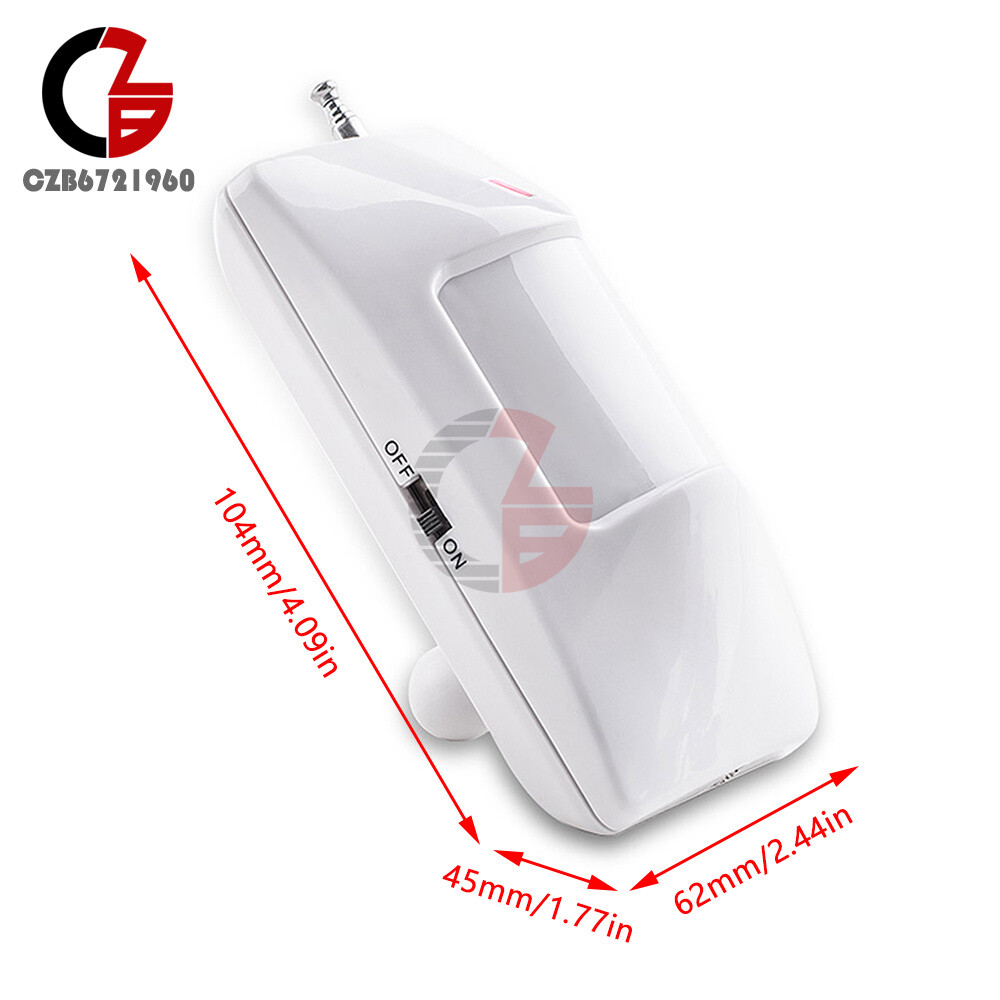 Infrared Human Motion Detection Sensor Wide Angle for Security Alarm System 433