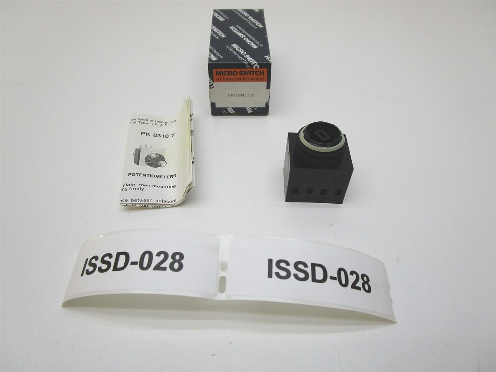 Honeywell PWSBM101 Selector Switch Base