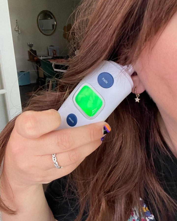 Ear & Forehead Infared Thermometer -infared Technology