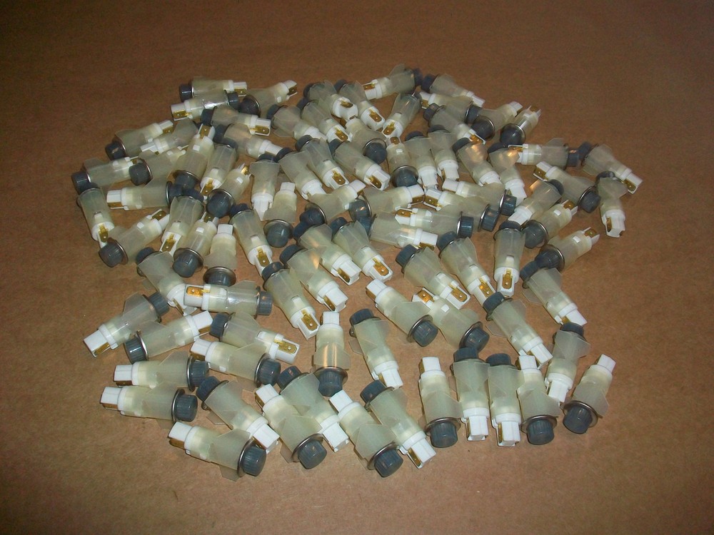 87pc Panel Mount Indicator Light 6.3v GRAY NEW
