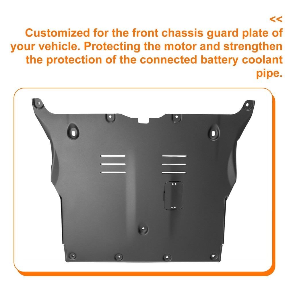 Front Skid Plate For 2017 2018-2024 Tesla Model 3 & Y Under Engine Guard Cover