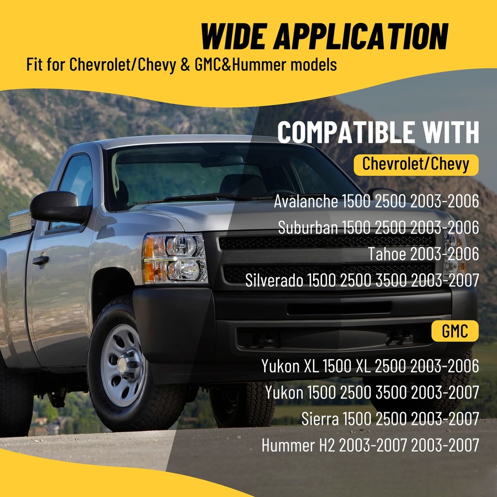 19115820 Front Passenger Window Switch &Bezel for 2003-2007 Chevy Silverado