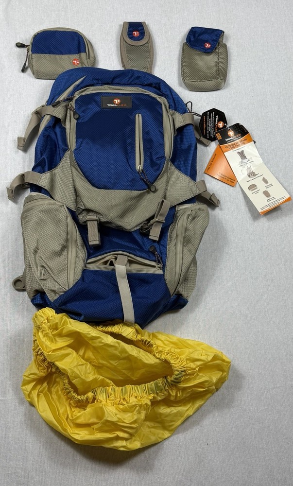 Trailflex hiking backpack 8003 TF modular backpack set missing base harness NEW