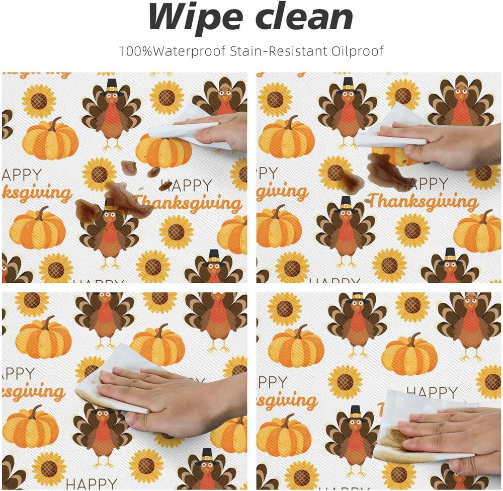 Round Fitted Table Covers Elastic Edge Circle Tablecloth for Dining Party