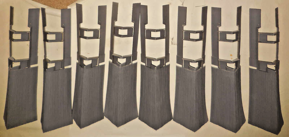 Quantity of 8 Royal Hand Split Shake Corner Weathered Grey 120070111C #8ee