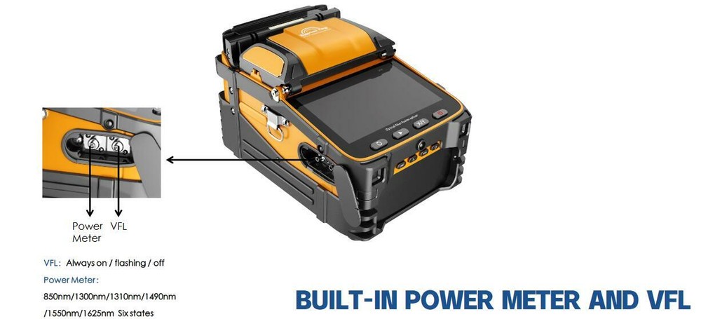 Automatic FTTH Fiber Optical Welding Splicing Machine SM MM 5S Splicing time