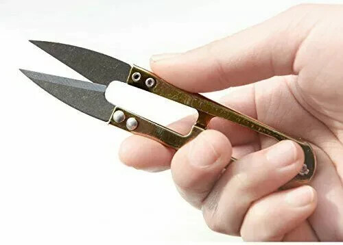 5-Piece Embroidery Sewing Snips - Thread Cutter Scissors, Yarn & Thrum Nippers