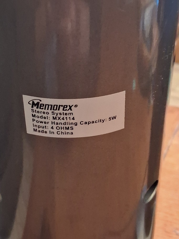 Memorex MX4114 Speakers TESTED