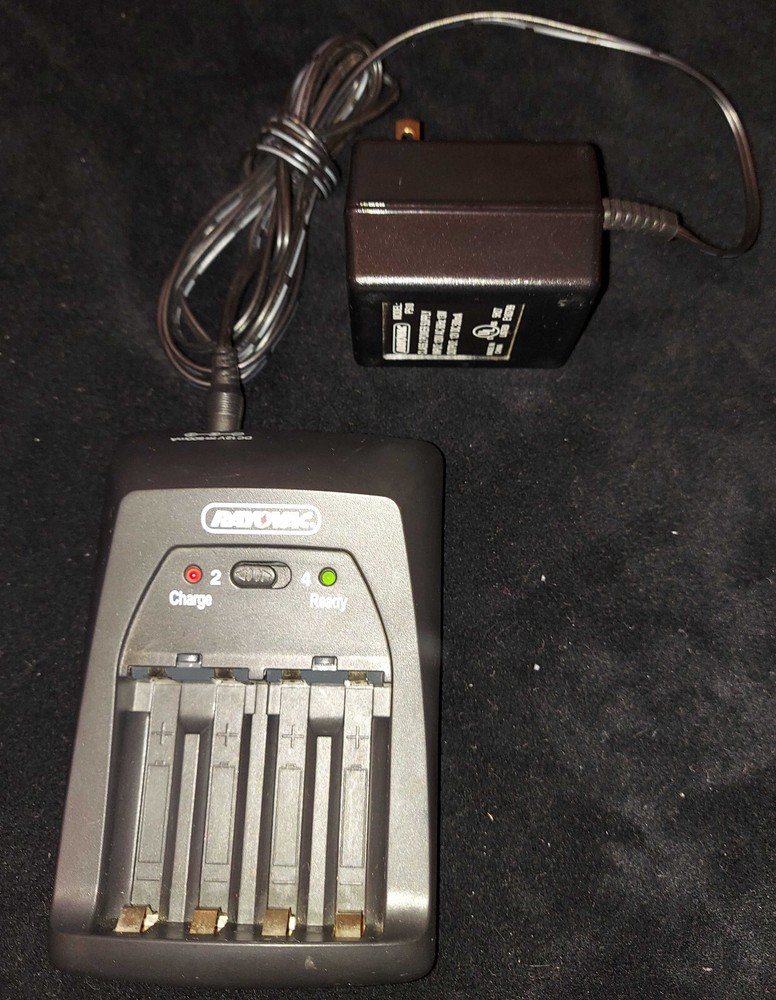 Rayovac PS10 Black AA / AAA Compact Battery Charger