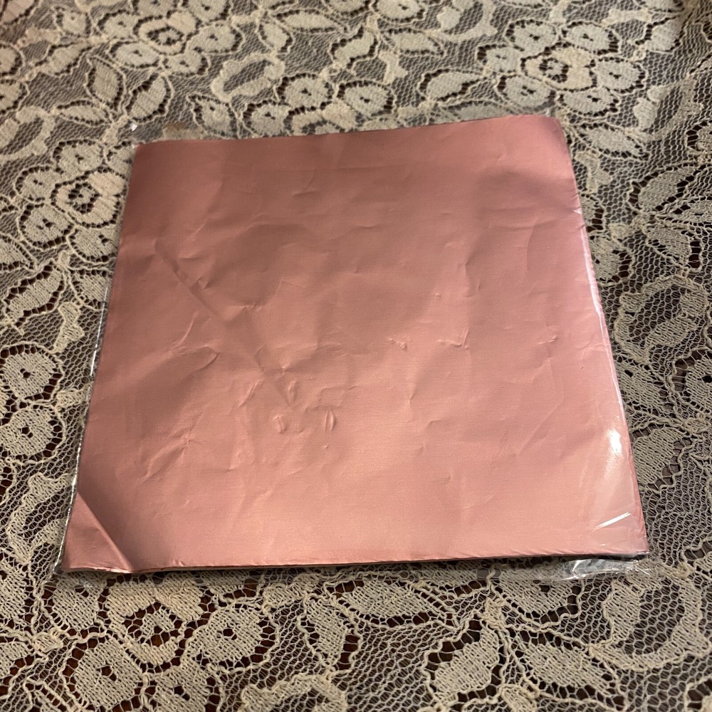 4" Foil Candy Wrappers, Rose Pink, !00 ea pkg