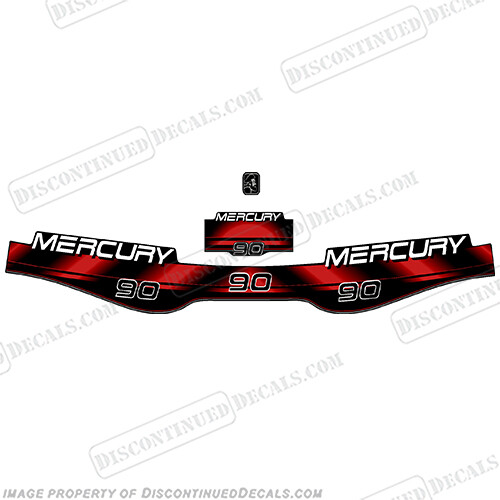 Fits Mercury 90hp Decal Kit 1996 - 1999