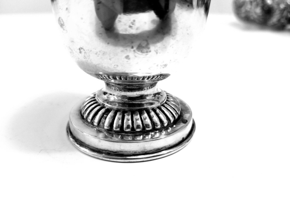ANTIQUE STERLING SILVER CUP / BEAKER 1880'S