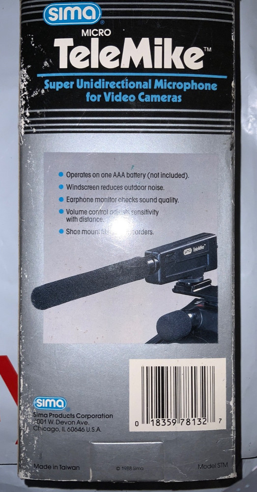 Sima Micro TeleMike Microphone - Open Box