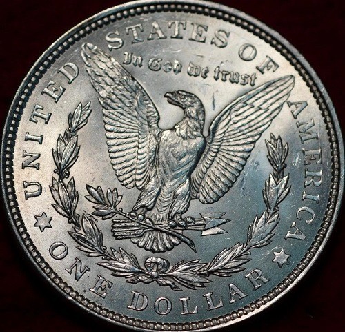1921 Morgan Silver Dollar #283