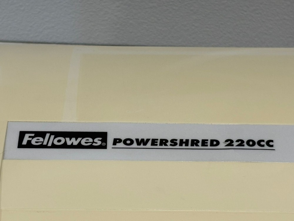 Fellowes Powershred 220CC Paper Shredder Part 38225