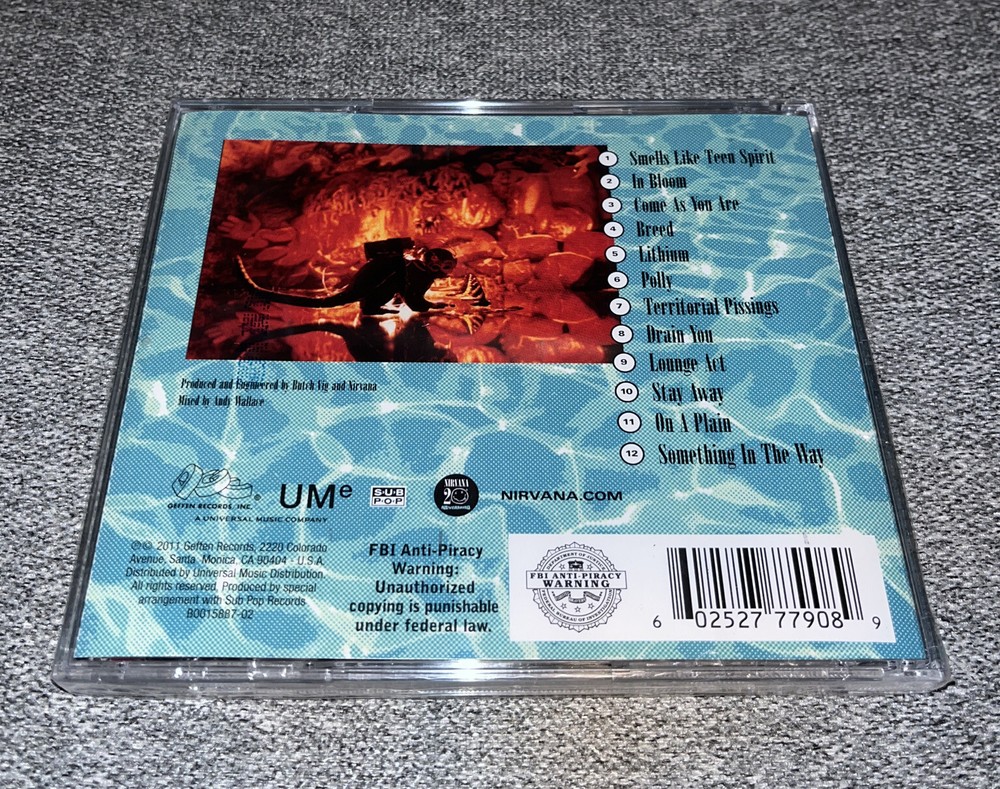 Nevermind by Nirvana (CD, 2011) Remastered {New CD}