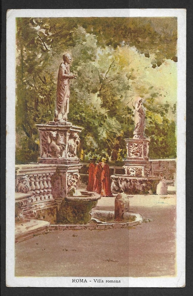 Vatican 1944 Censored Postcard to kent