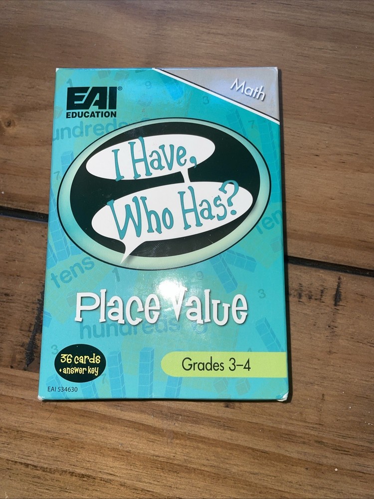 EAI Education Math Skills Card Sets