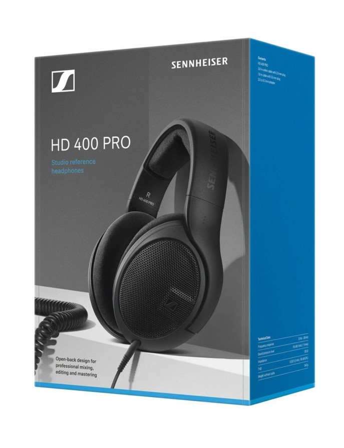 Sennheiser HD 400 Pro Dynamic Reference Studio Headphones