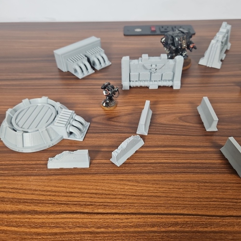 Terrain Scenery Bundle Miniature Gaming 40k Warhammer