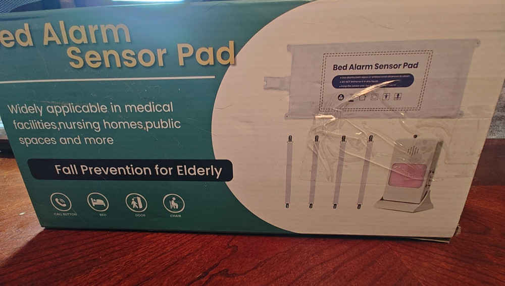 Bed Alarm Sensor Pad Fall Prevention For Elderly