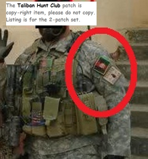 KANDAHAR WHACKER JSOC MARINES FORCE RECON OPERATOR hook/loop TAB: Solid Brothers