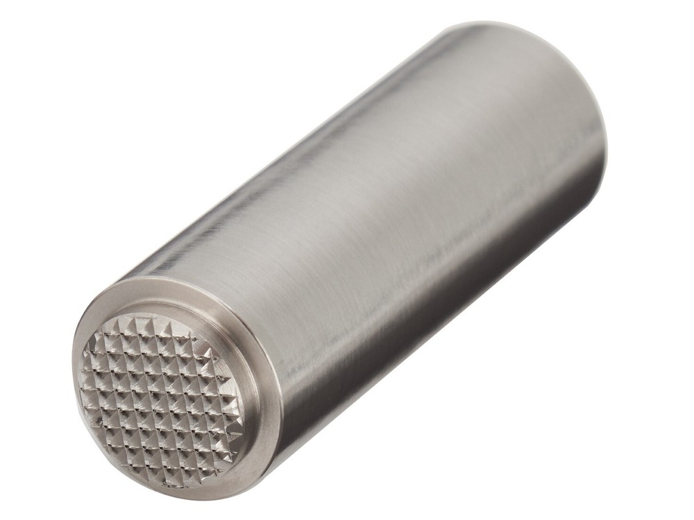Recoil Spring Plug for 1911, 5" Silver Serated Pattern Engraved, NDZ Performance