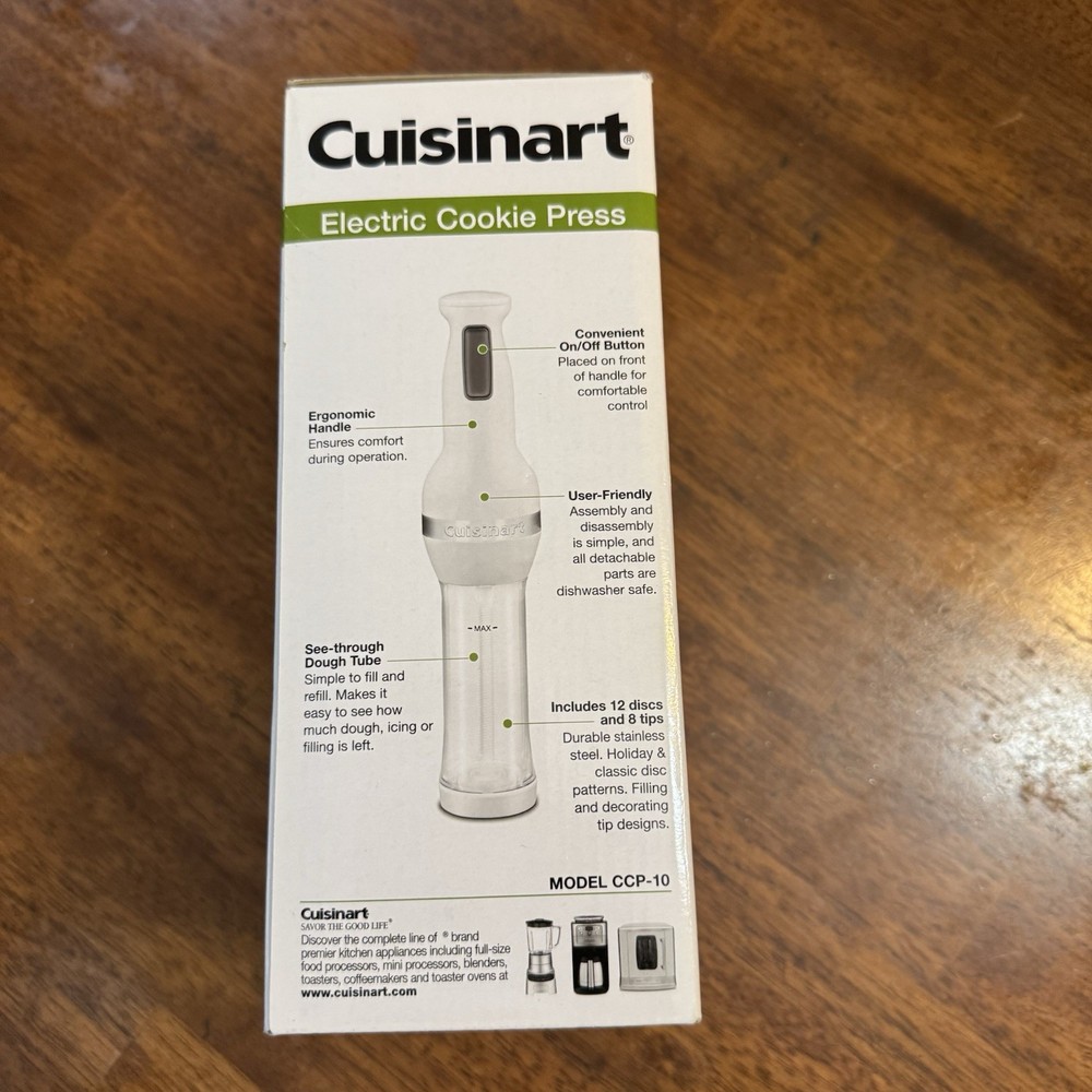 Cuisinart Electric Cookie Press CCP-10