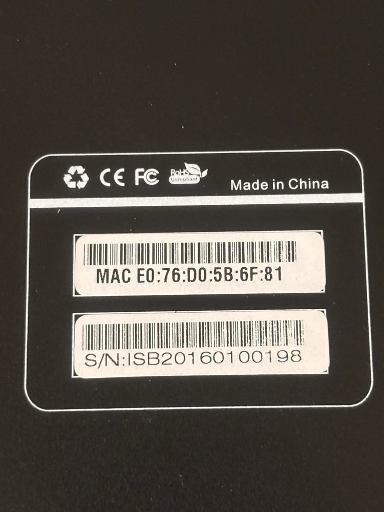 Infinity Smart Box Android ISB 2.0 Home Entertainment Device