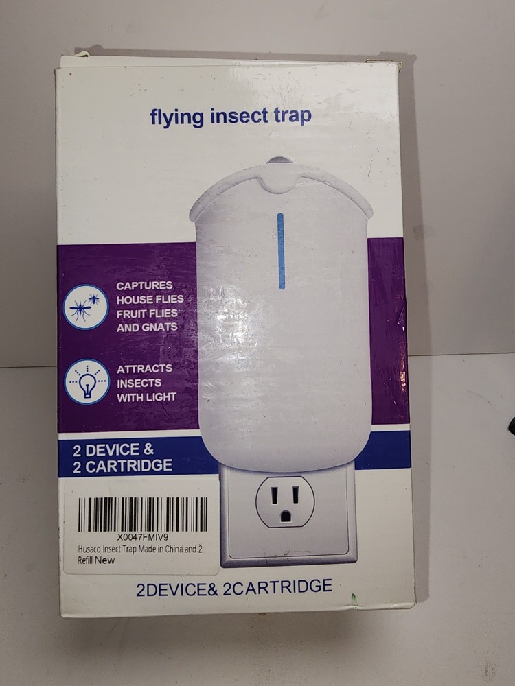 Flying Insect Trap for Indoor Use