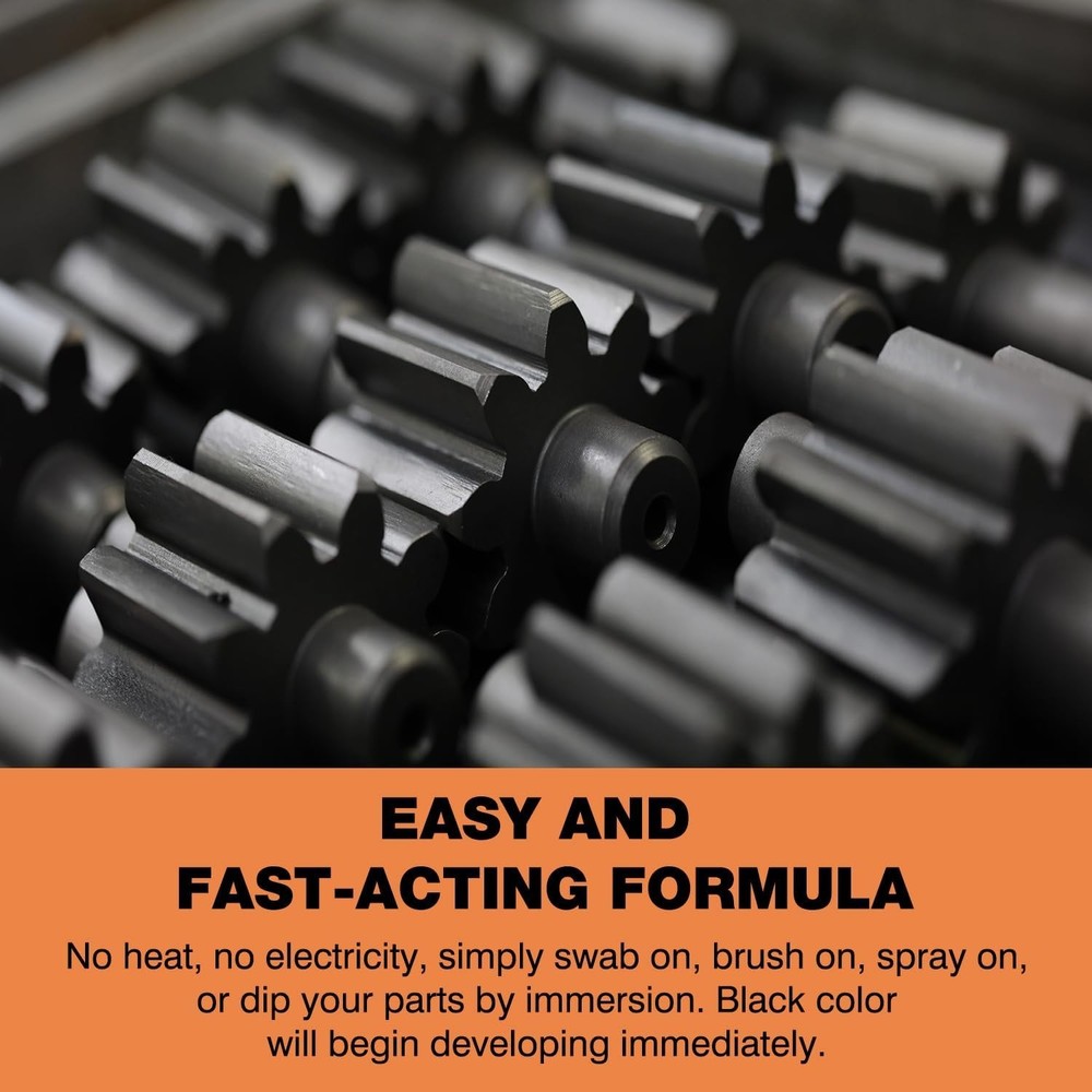 Black Oxide Coating Kit - Black Oxide Solution, Versatile Blackening Solution fo