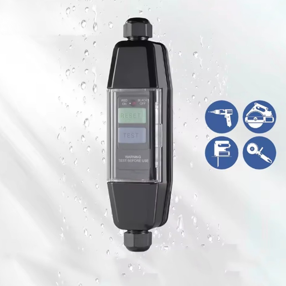 Inline RCD Connector, PRCD Intermediate Safety Switch, 30MA Residual Current Sc9322