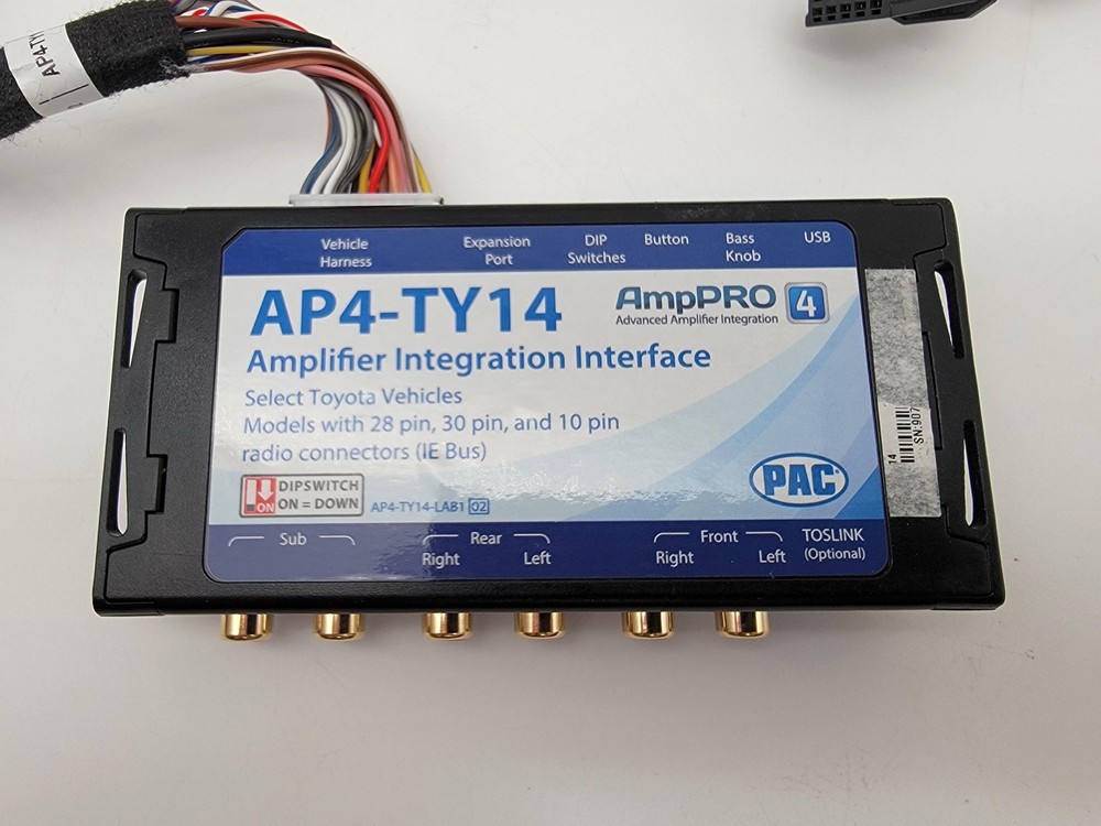 PAC AP4-TY14 AmpPRO 4 Amplifier Integration Interface Select 2022+ Toyota Module